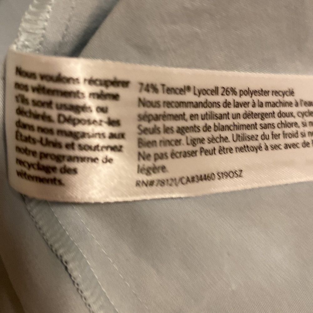 Eileen Fisher T-Shirth  Dress in Cornflowers - Picture 11 of 11